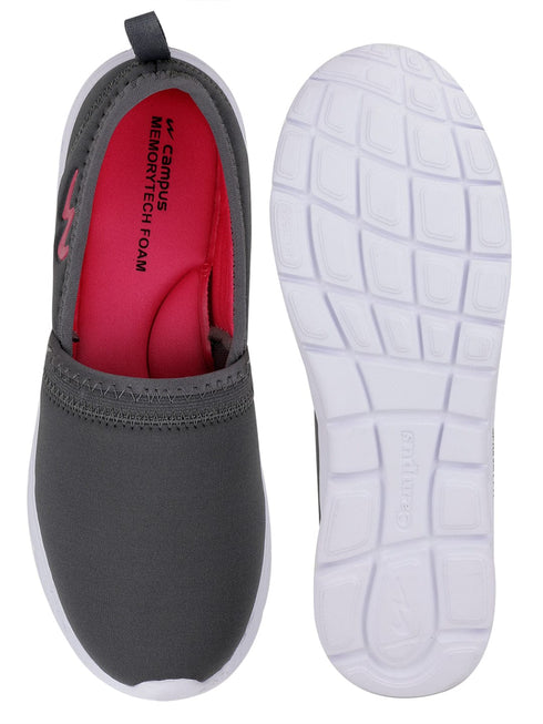 NURA Grey Women's Casual Shoes